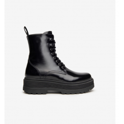 Bottines noir  en cuir Nero...