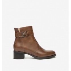 Bottines Camelle  en cuir...