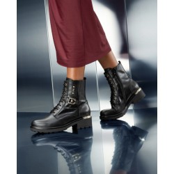 Bottines noir  en cuir Nero...