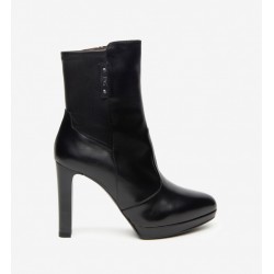 Bottines noir  en cuir Nero...