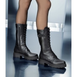 Bottes noir en cuir Nero...