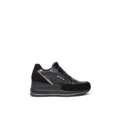 Sneakers noir en cuir Nero...