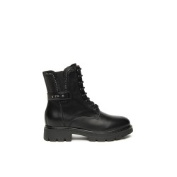 Bottines noir  en cuir Nero...