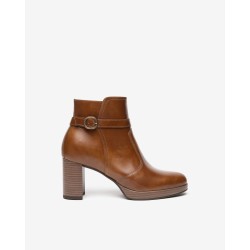Bottines en cuir Nero...