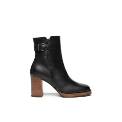 Bottines Noir en cuir Nero...