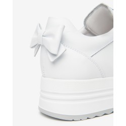 Sneakers Blanc en cuir Nero...