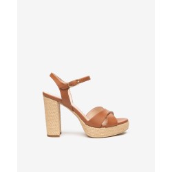 Sandales en cuir  Nero...