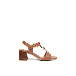 Sandales en cuir  Nero...
