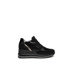 Sneakers noir en cuir Nero...