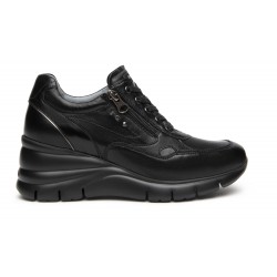 Sneakers noir en cuir Nero...