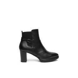 Bottines Noir en cuir Nero...