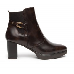 Bottines en cuir Nero...