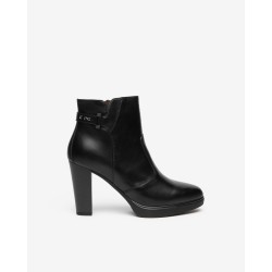 Bottines Noir en cuir Nero...