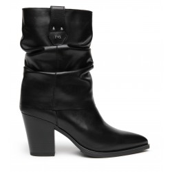 Bottes noir en cuir Nero...