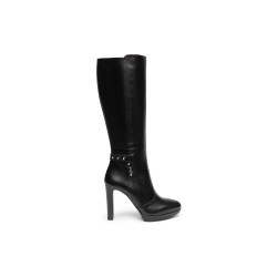 Bottes noir en cuir Nero...