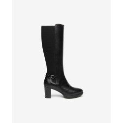 Bottes noir en cuir Nero...