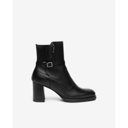 Bottines noir en cuir Nero...