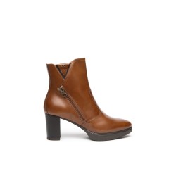 Bottines en cuir Nero...