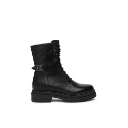 Bottines noir  en cuir Nero...