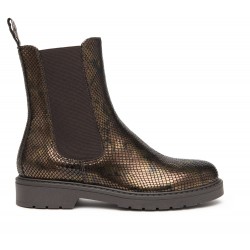 Bottines   en cuir Nero...