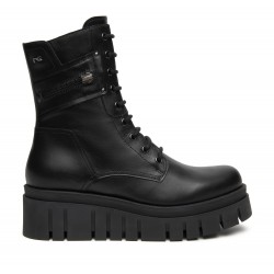 Bottines Noir  en cuir Nero...