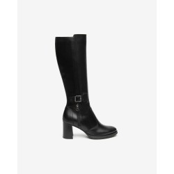 Bottes noir en cuir Nero...