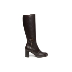 Bottes marron en cuir Nero...