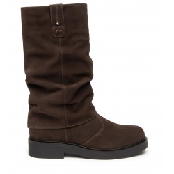 Bottes marron cuir Nero...